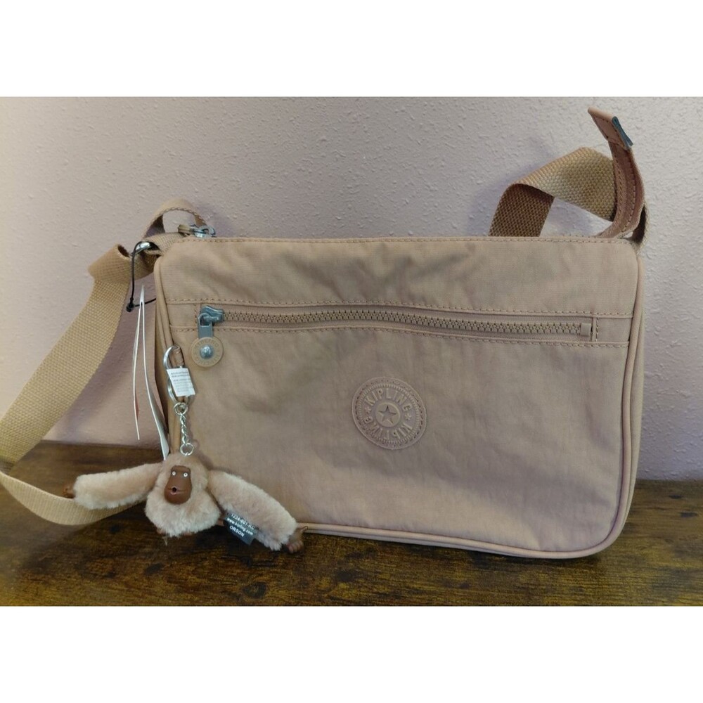 NWT Kipling Callie Crossbody Bag Kind Rose Lightweight Travel Purse Please READ